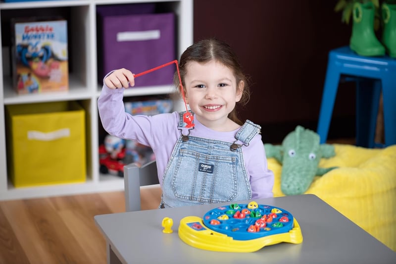 Angelspiel „Let’s Go Fishin'“ für Kinder ab 3 Jahren, 1-4 Spieler