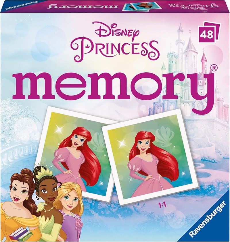 Disney Princess Memory-Spiel für Kinder ab 3 Jahren – pädagogisch und spielerisch
