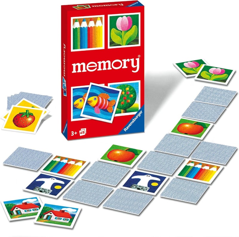 Ravensburger Kinder Memory® - Familienspiel für 2-6 Spieler ab 3 Jahren