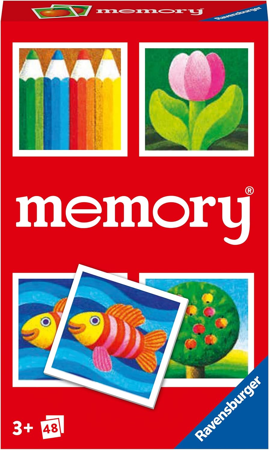 Ravensburger Kinder Memory® - Familienspiel für 2-6 Spieler ab 3 Jahren