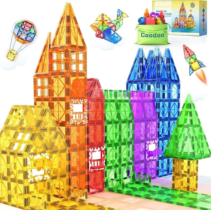 Magnetische Bausteine für Kinder ab 3 Jahren – STEM-Spielzeug
