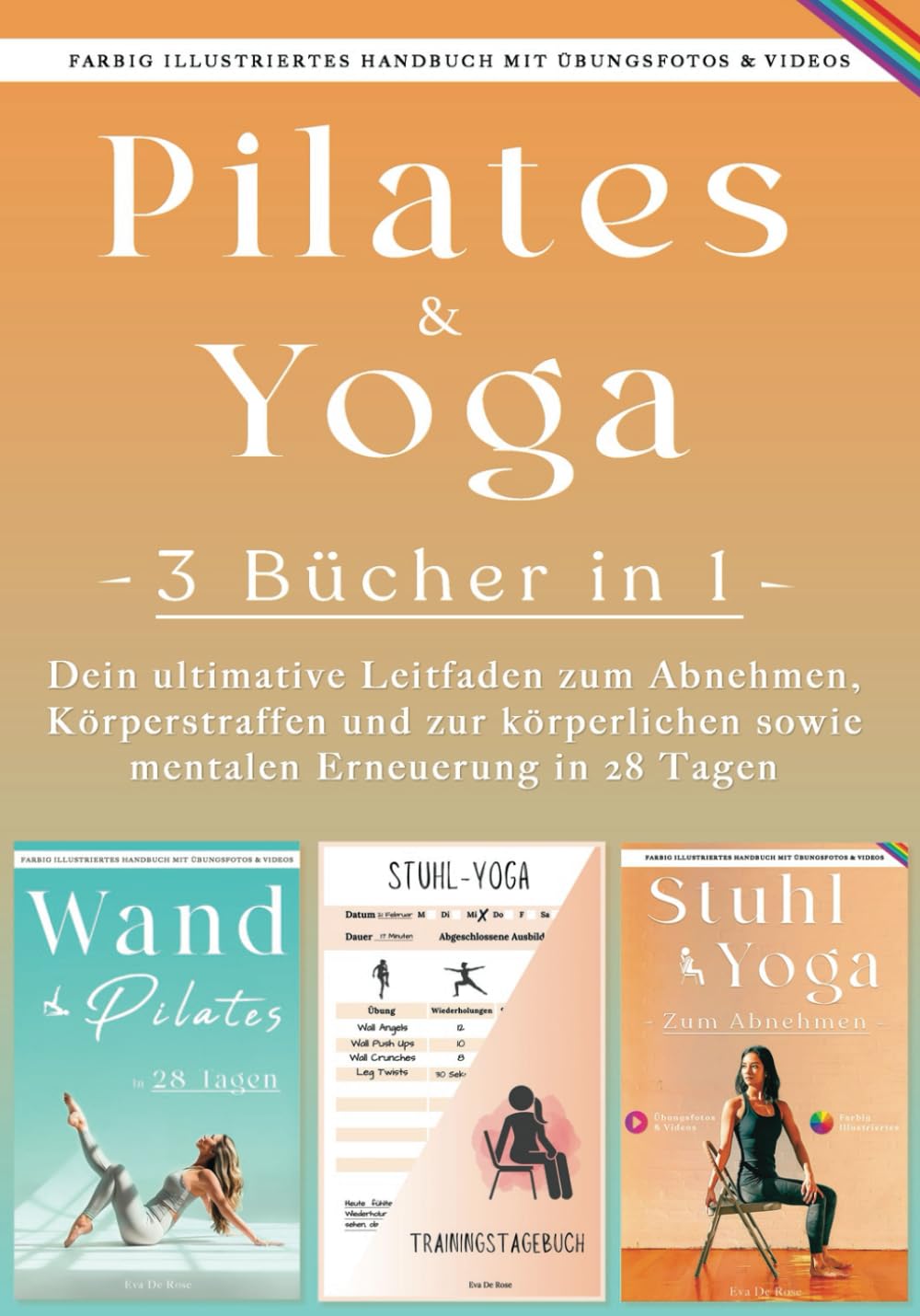 28-Tage Leitfaden: Wand Pilates und Stuhl-Yoga zum Abnehmen
