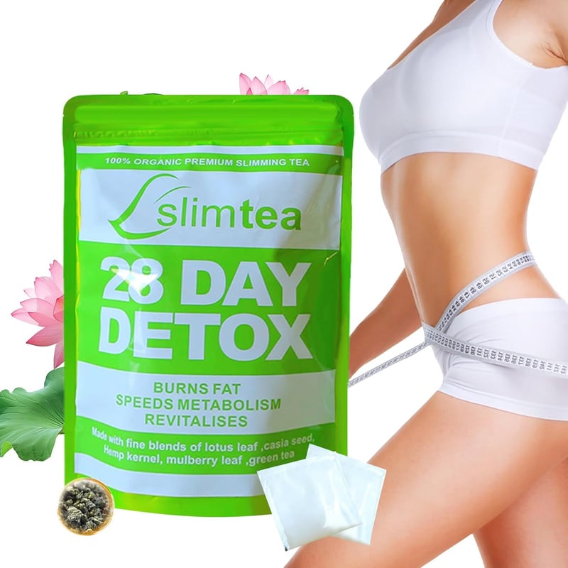 28-Tage-Detox-Tee für sanfte Gewichtsreduktion, 28 Beutel