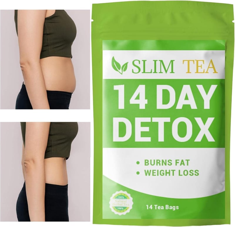 14-Tage-Detox-Tee zur Gewichtsreduktion und Bauchfettabbau