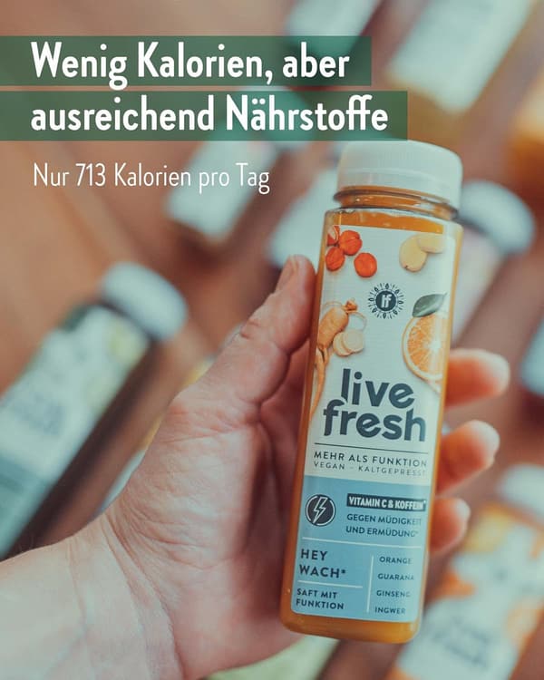 Saftkur Bundle mit 21 Säften und 7 proteinreichen Gerichten