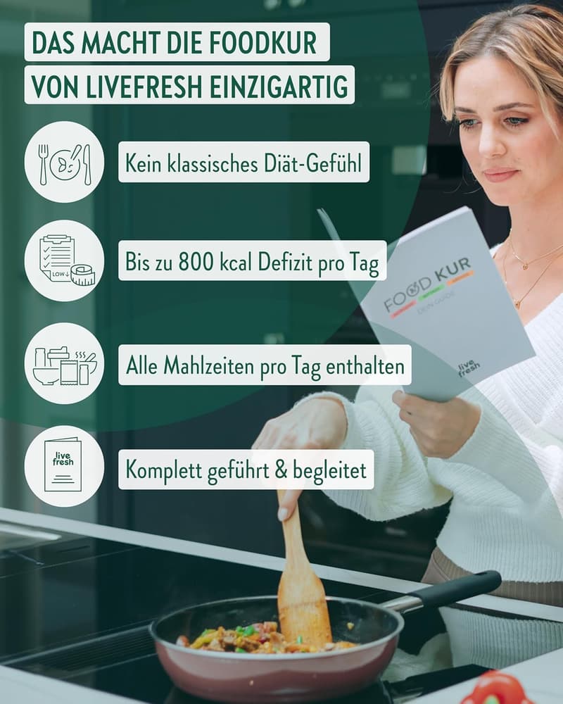 Veganes 7-Tage-Abnehmset mit Porridge, Fertiggerichten & Proteinshakes