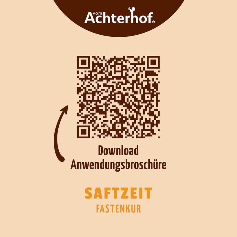 1-Tages-Bio-Fastenkur mit 6 fruchtigen Säften und Kräuterextrakten