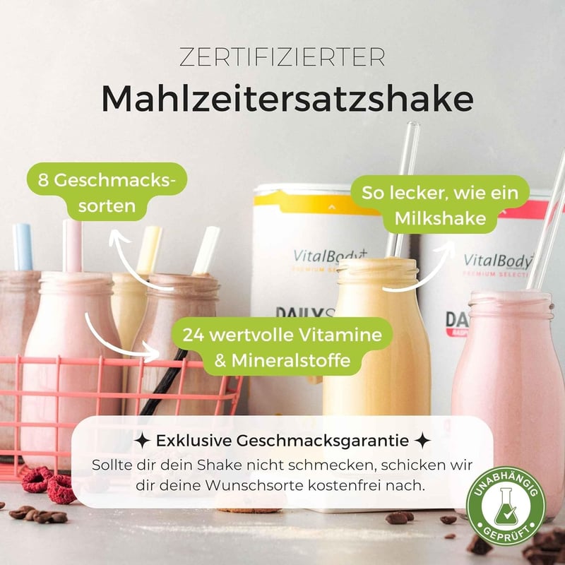 30 Tage HCG-Diät-Set mit Mahlzeitenersatz und Coaching