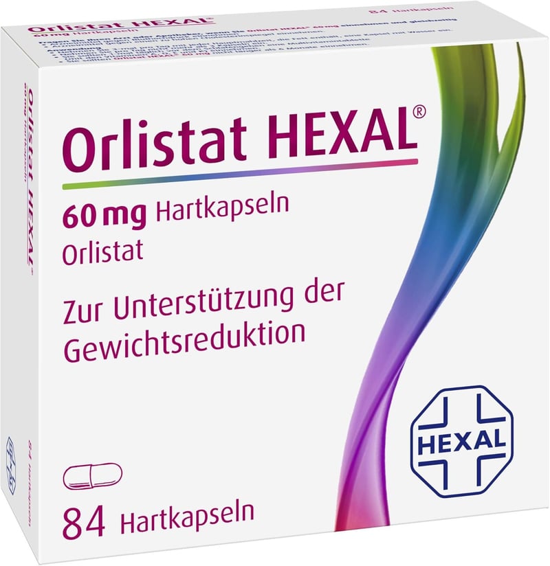 Orlistat HEXAL® 60 mg Hartkapseln zur Gewichtsreduktion, 84 Stück