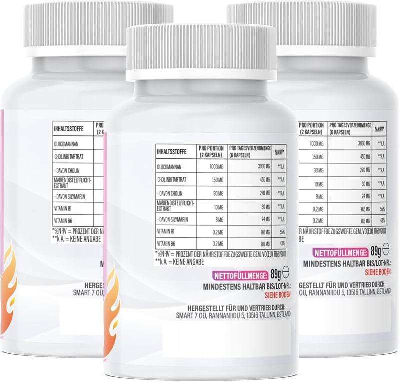 KETO BURN® Appetitzügler Kapseln, hochdosiert mit Glucomannan, 3er Pack