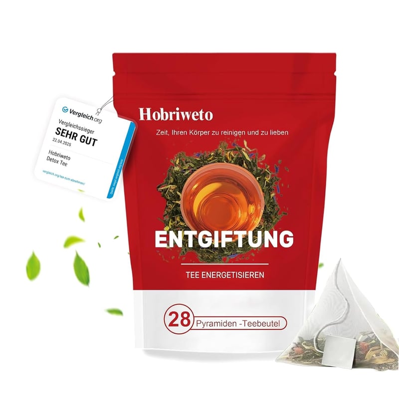 28-Tage Detox Tee zur Gewichtsreduktion – Natürliche Kräutermischung