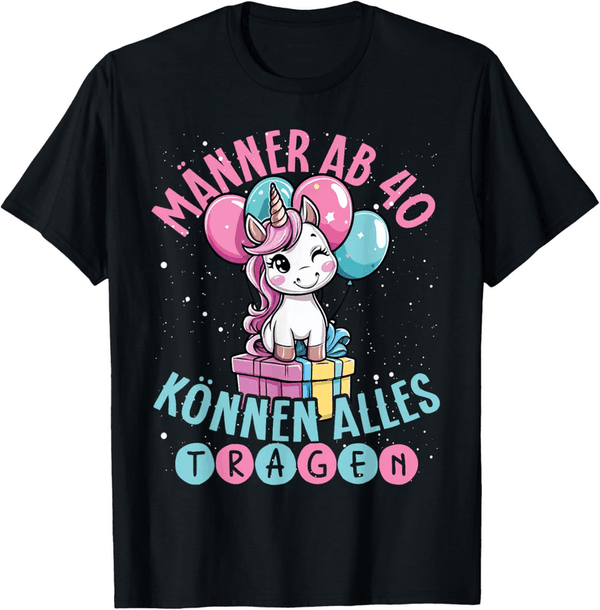 Lustiges T-Shirt für Männer ab 40 – Geschenkidee für Männer