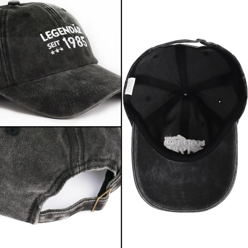 Geschenkset für Männer: Socken, Baseball Cap und Geschenkbeutel zum Geburtstag