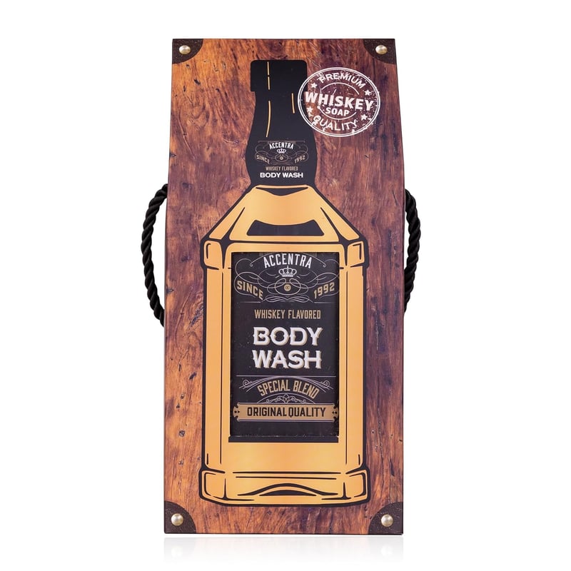 Whiskey-Duschgel für Männer in Geschenkbox – 400ml nachfüllbar