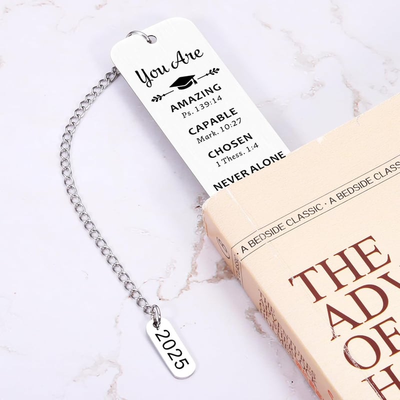 Inspirierendes Lesezeichen für Absolventen – Geschenk für Paare