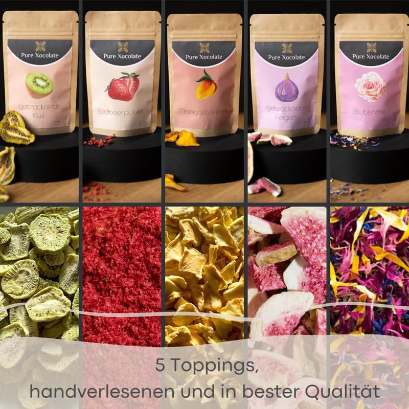 DIY Schokoladen-Set - Vegane, laktosefreie Geschenkidee für Paare