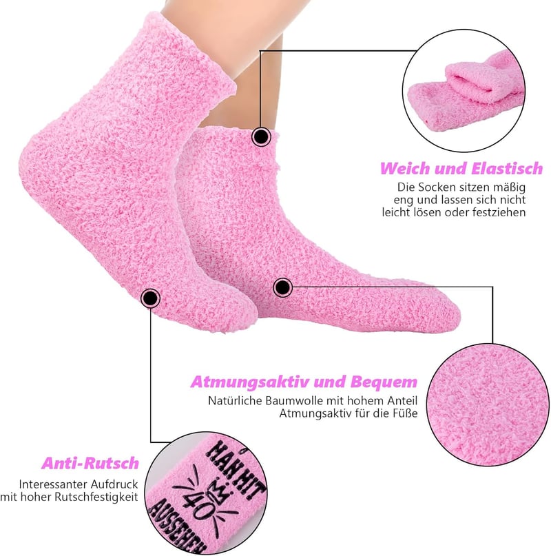 Lustige Socken für Weihnachten: 