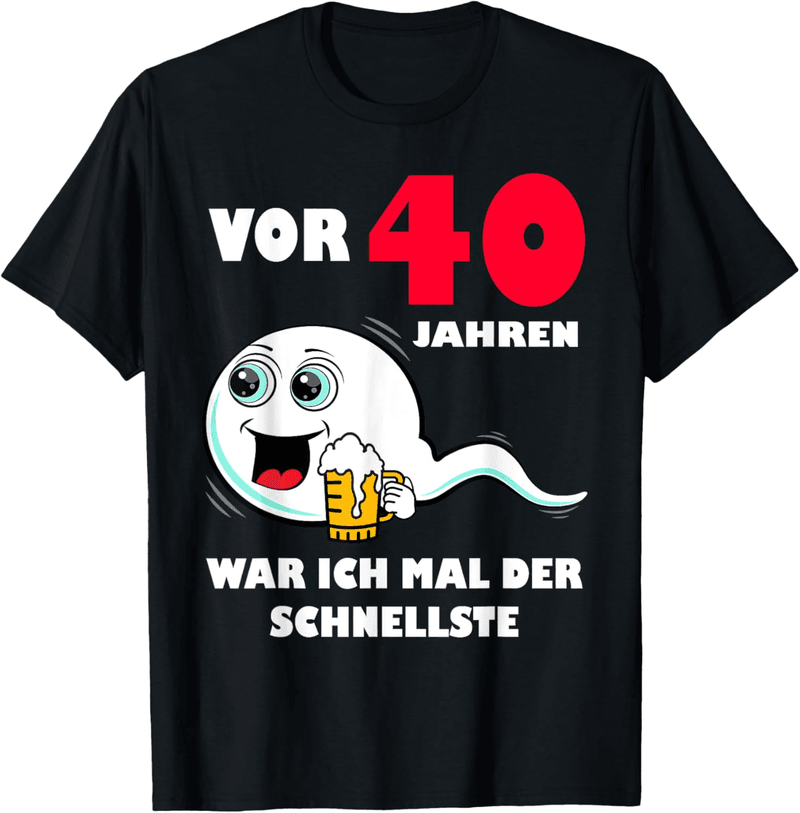 40. Geburtstag T-Shirt für Männer -