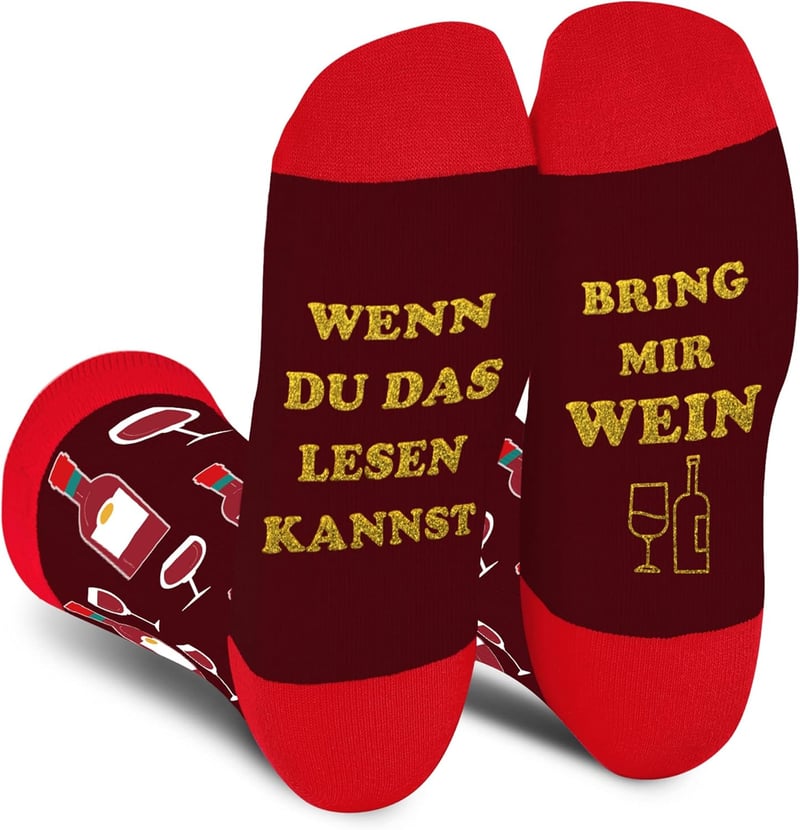 Lustige Kaffeevergnügen Socken für Männer - Witziges Vatertagsgeschenk