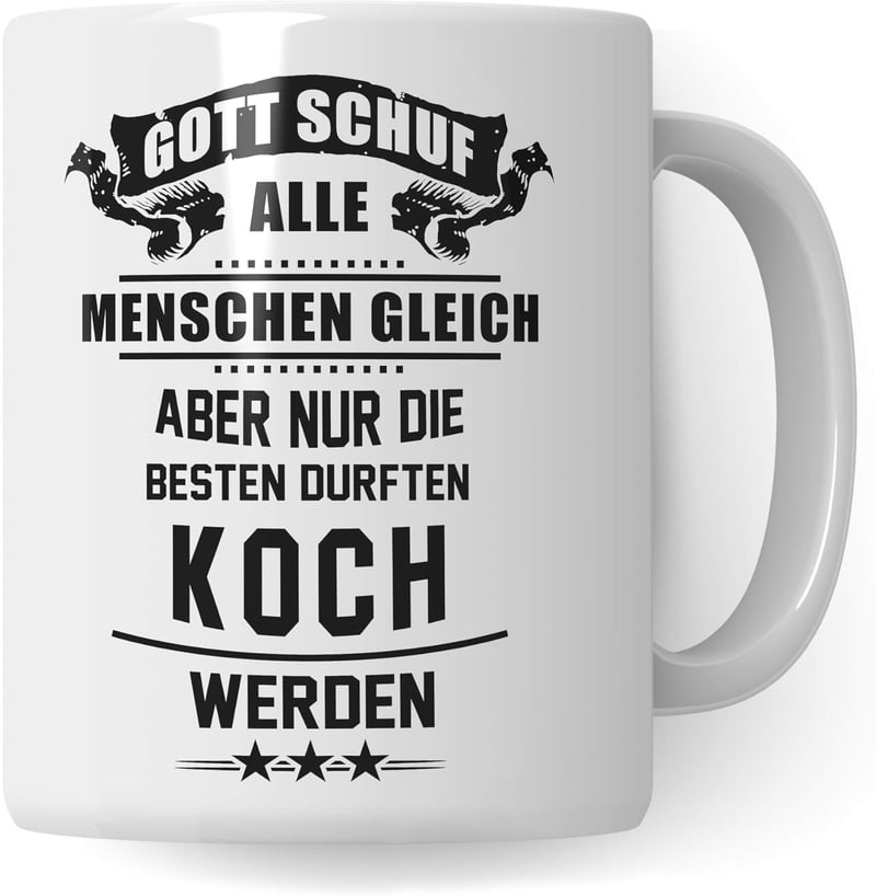 Koch-Tasse für Männer – Geschenkidee für Küchenchefs