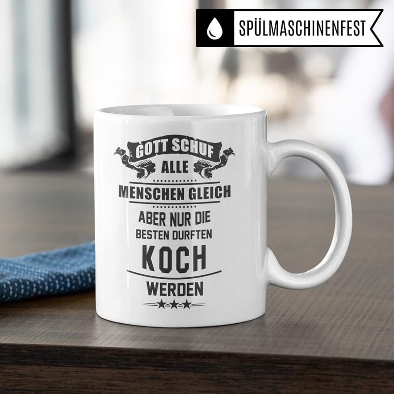 Koch-Tasse für Männer – Geschenkidee für Küchenchefs