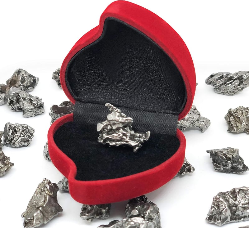 Echter Campo-del-Cielo-Meteorit mit Echtheits-Zertifikat und Box