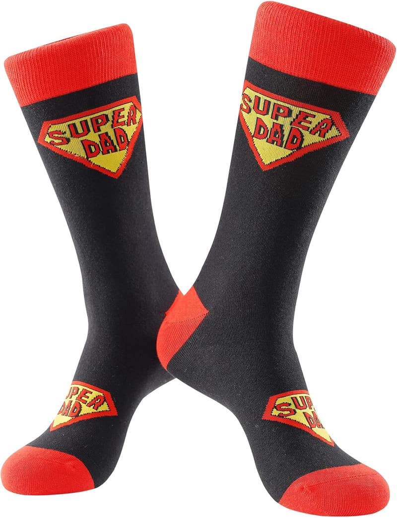 Lustige Baumwollsocken für Papa – Vatertagsgeschenk Größe 39-46