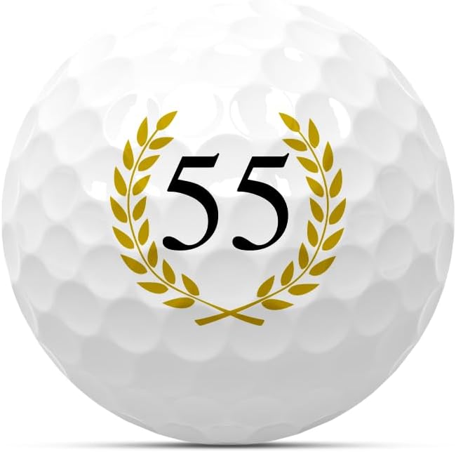 Golfbälle 3er Set als Geburtstagsgeschenk für Golfer