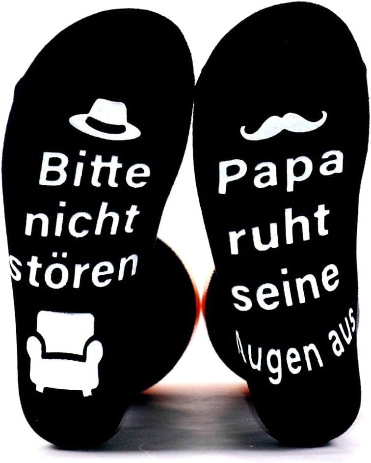 Lustige Socken mit Spruch 