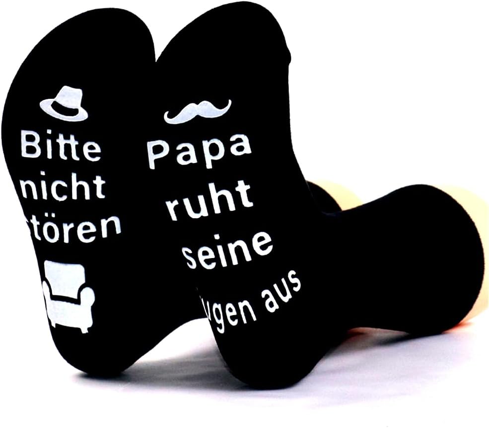 Lustige Socken mit Spruch 