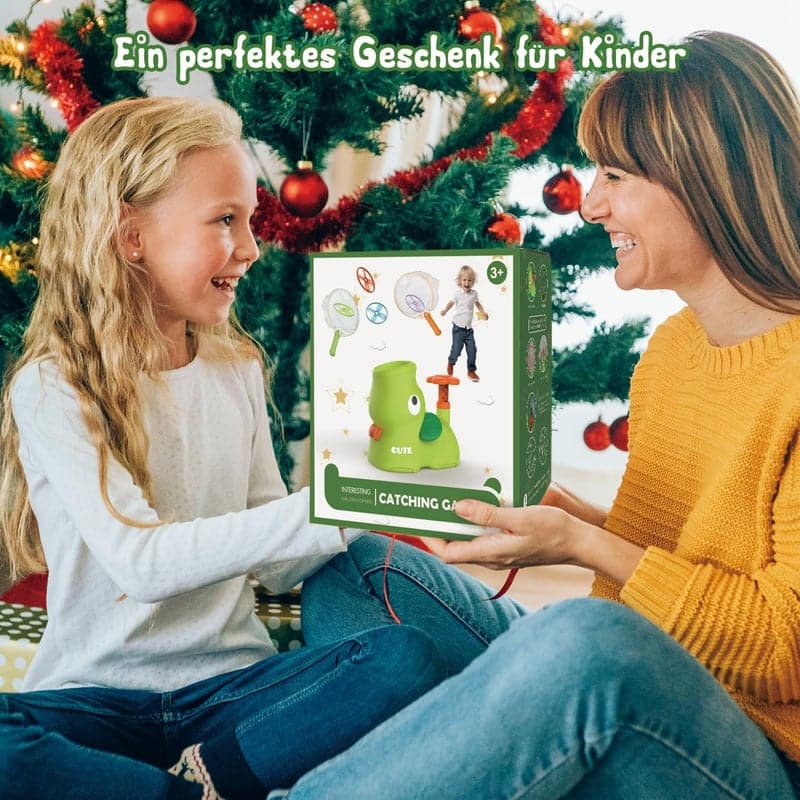 Fliegende Untertasse Launcher - Garten-Spielzeug für Kinder ab 3 Jahren