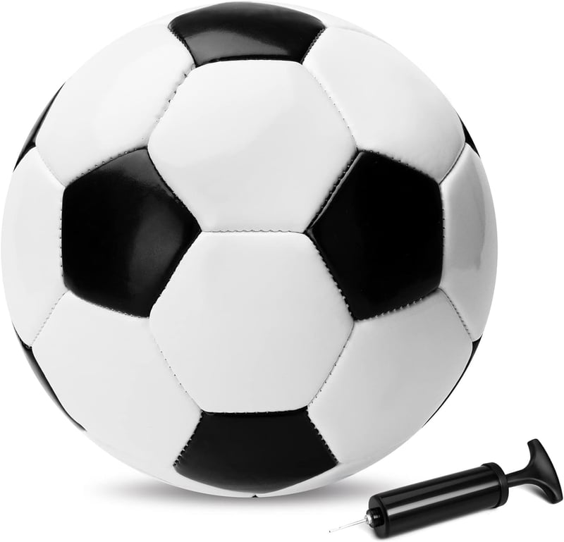 Fußballspielzeug Set für Kinder (Größe 3) mit Pumpe und Netz