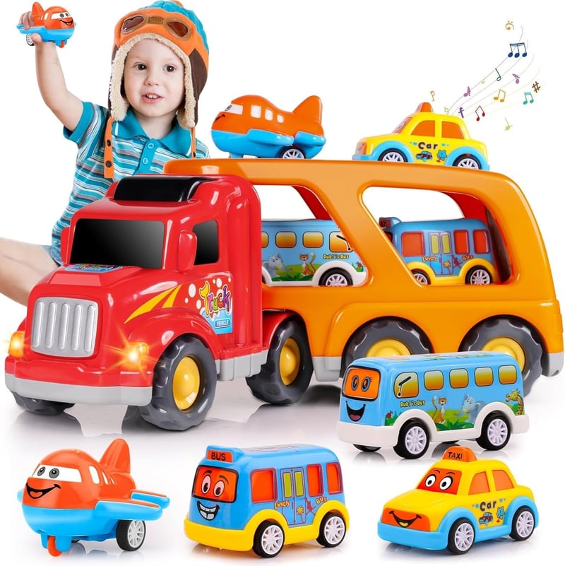 5-in-1 Spielzeugauto für Kleinkinder ab 3 Jahren – ideales Geburtstagsgeschenk