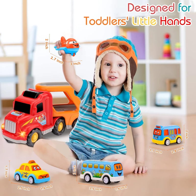 5-in-1 Spielzeugauto für Kleinkinder ab 3 Jahren – ideales Geburtstagsgeschenk