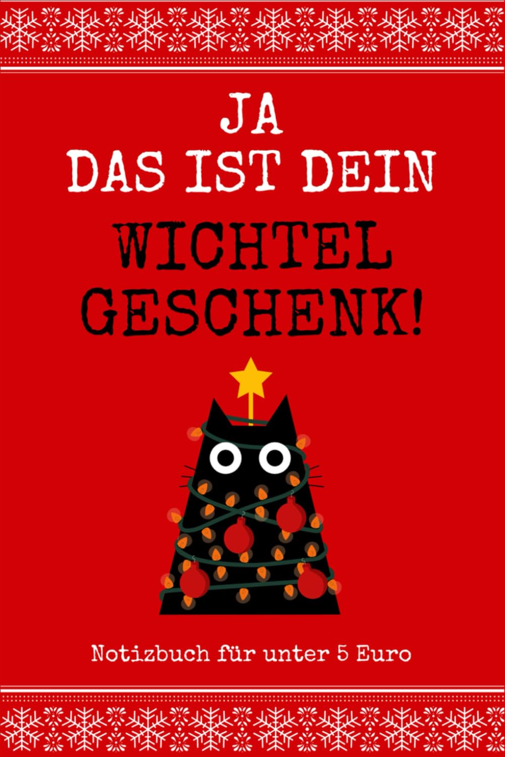 Witziges Notizbuch für Wichtelgeschenke unter 5 Euro