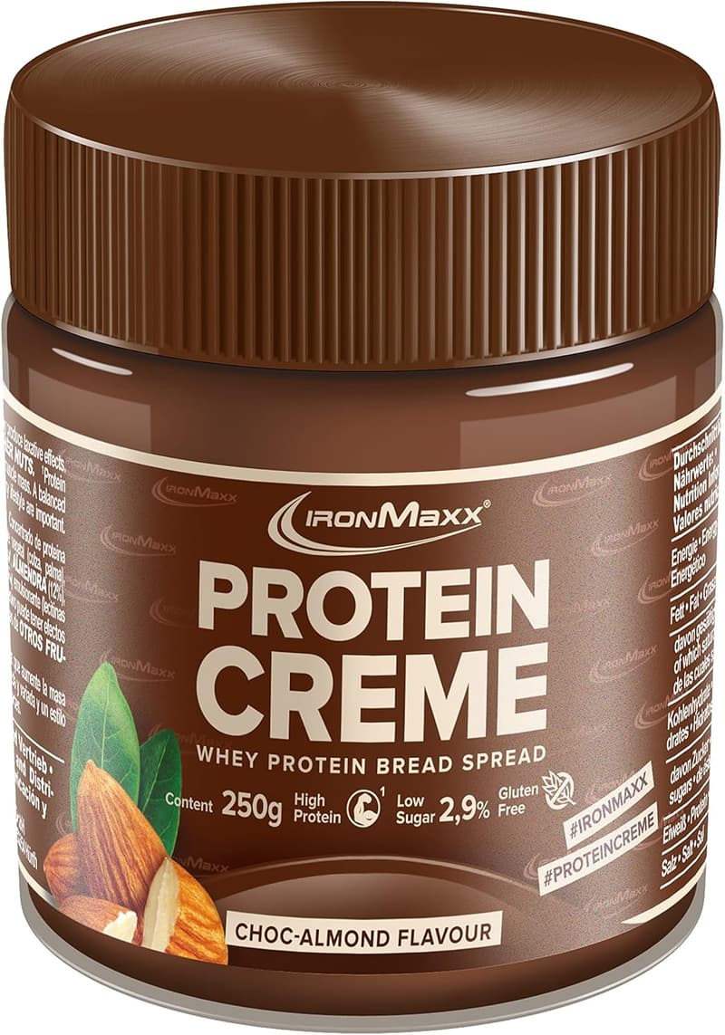 IronMaxx Protein Creme - Choc Almond 250g | Cremiger High Protein Aufstrich