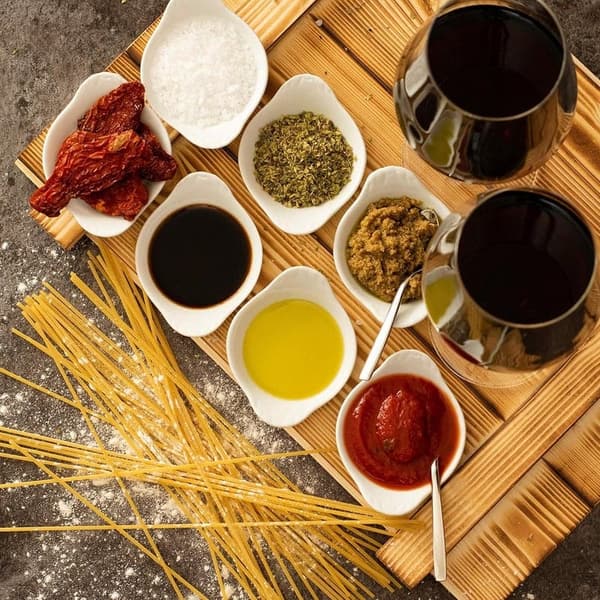 Geschenkkorb „Florenz“ mit Wein & italienischen Spezialitäten für Paare