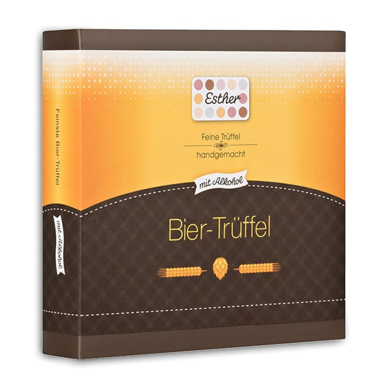 Präsentpackung Bier-Trüffel 110g – Perfektes Geschenk für Männer