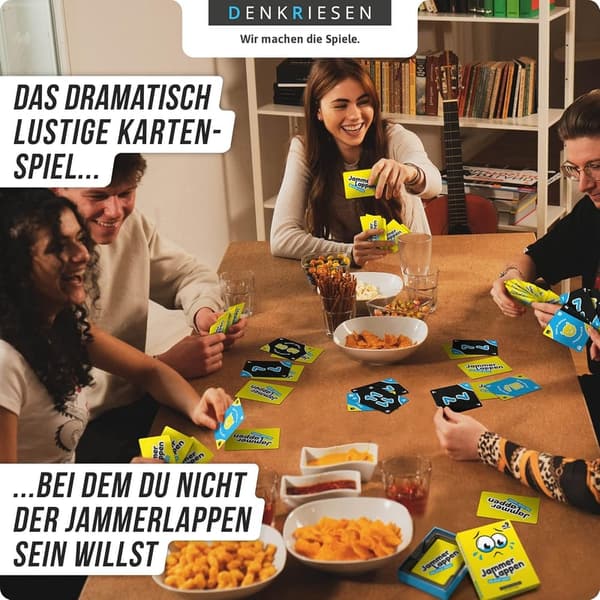 JAMMERLAPPEN - Dramatisch lustiges Kartenspiel für die Familie