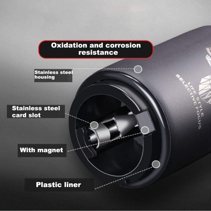 Magnetischer Edelstahl Flaschenöffner für Männer – ideales Vatertagsgeschenk
