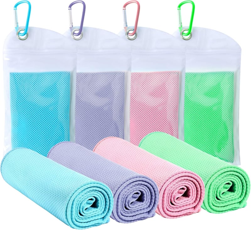 Kühlende Fitness-Handtücher 4er Set, 40