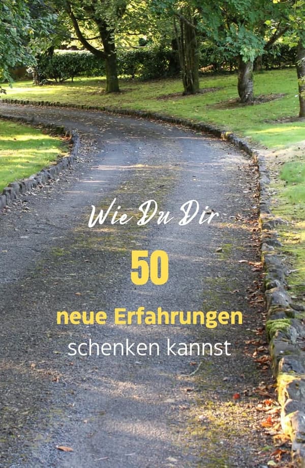 50 Neue Erfahrungen: Ein besonderes Geschenk für jeden Anlass