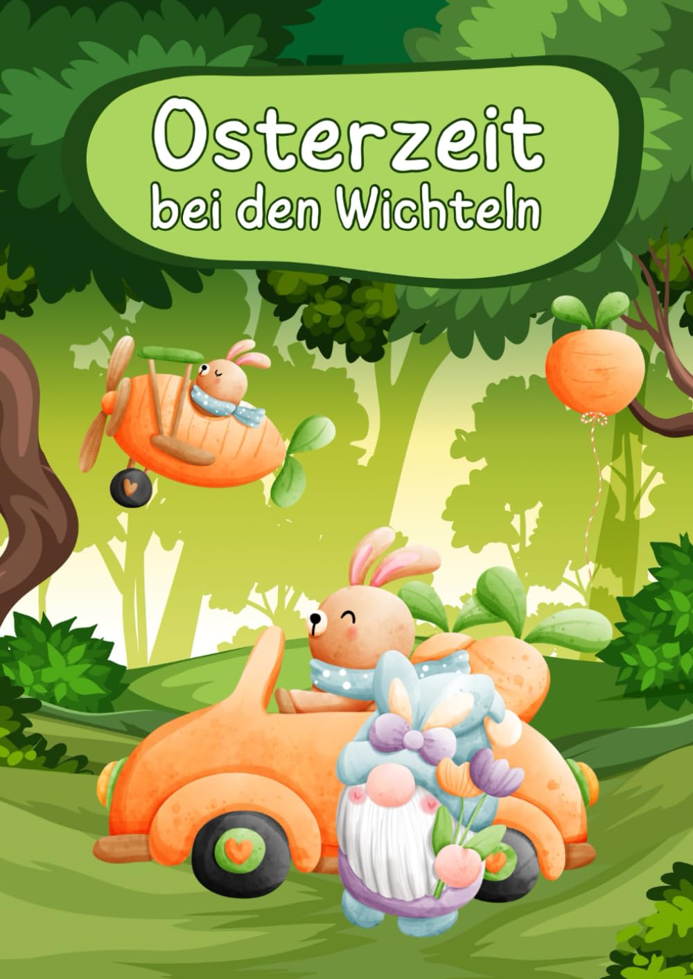Oster Malbuch mit 50 Wichtel Malvorlagen für Kinder