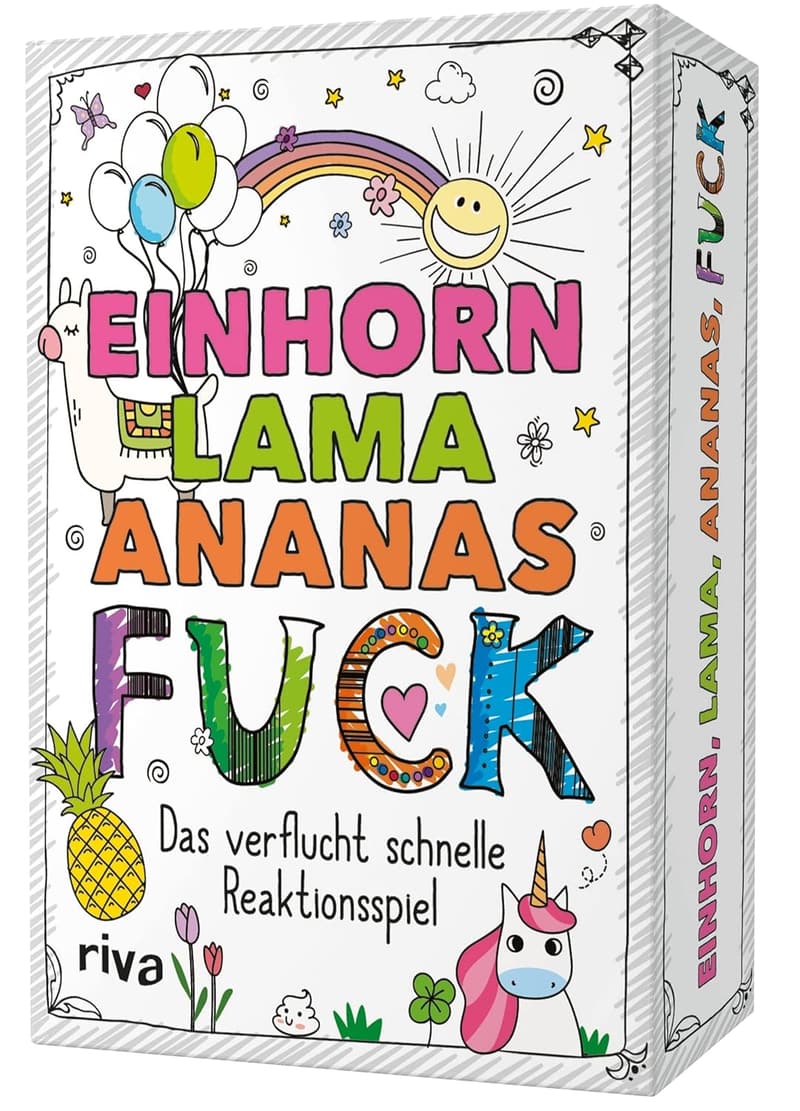 Reaktionsspiel „FUCK“ für Erwachsene – Spaßiges Geschenk für jeden Anlass
