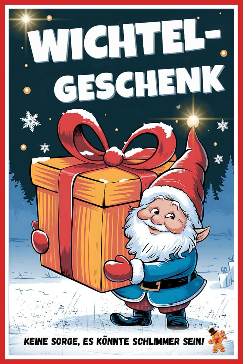 Wichtelgeschenk: Originelles Geschenk für Kollegen und Freunde