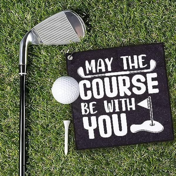 Lustiges Golf Handtuch für Männer - Ideal für Golfer und Golf Fans