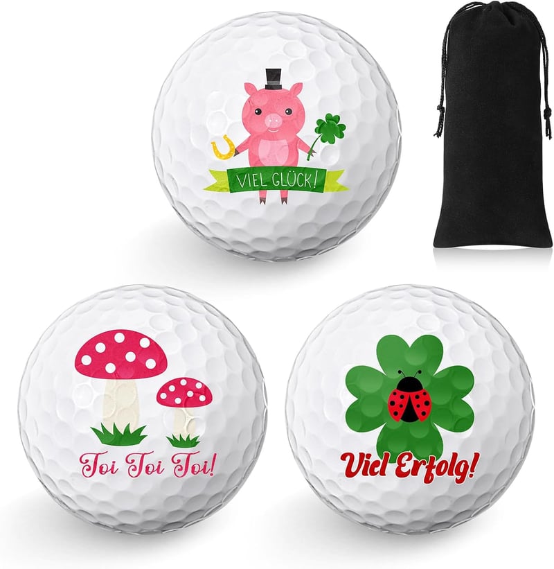 Lustiges Golfball Geschenkset für Männer - Perfekt für Golfer