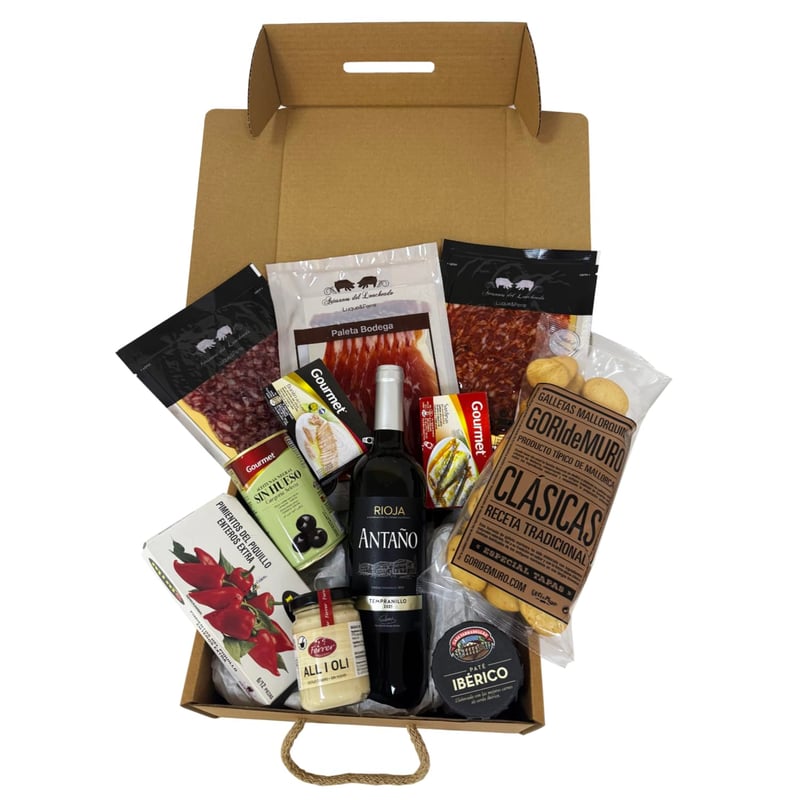 Tapas-Abend für Zwei - Präsentbox mit spanischen Spezialitäten