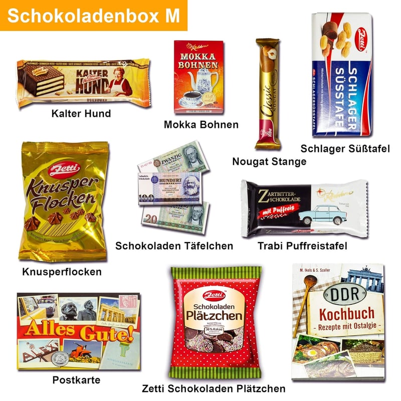 Geschenk zum 65. Geburtstag: DDR Korb für Männer