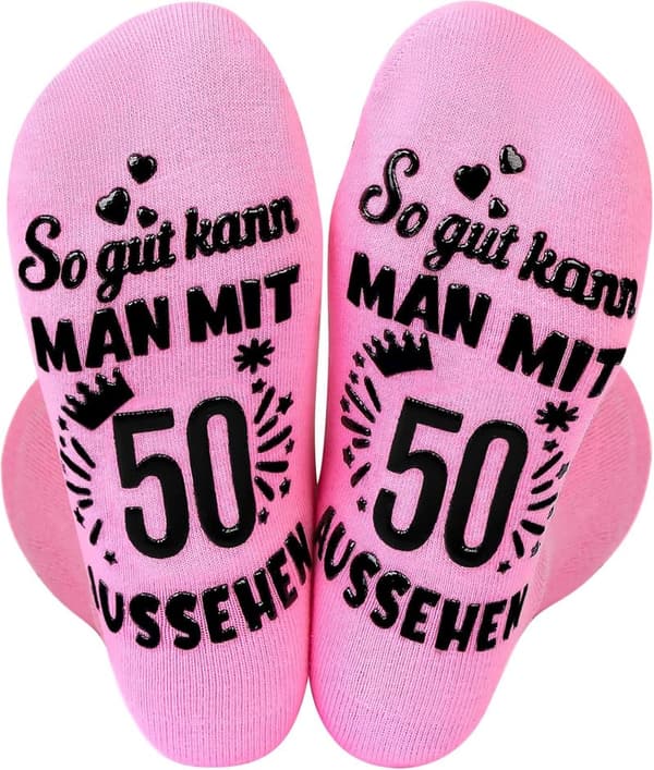 Geburtstagssocken aus Baumwolle für Frauen und Freundinnen